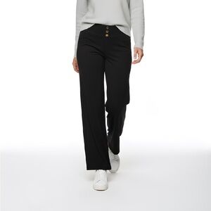 Black Wide-Leg Pants